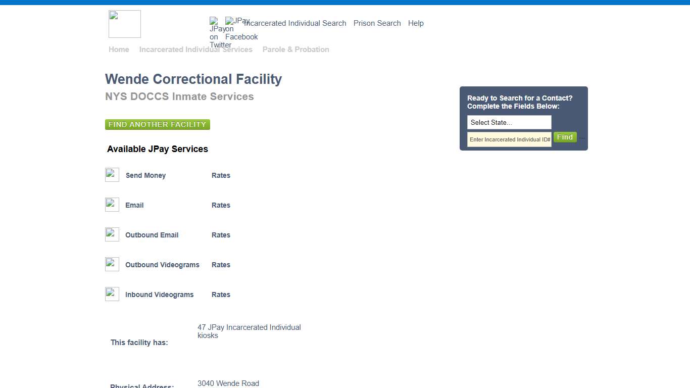 Wende Correctional Facility