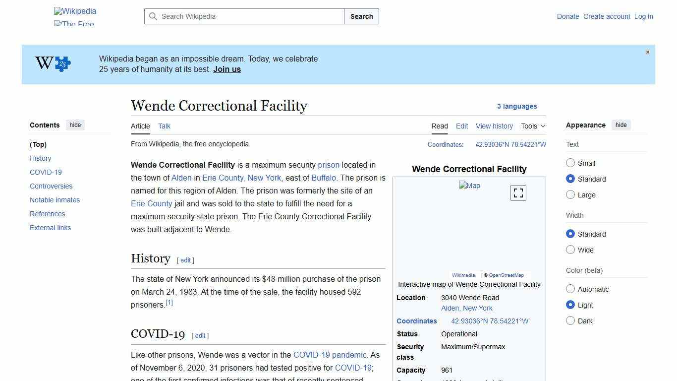 Wende Correctional Facility - Wikipedia